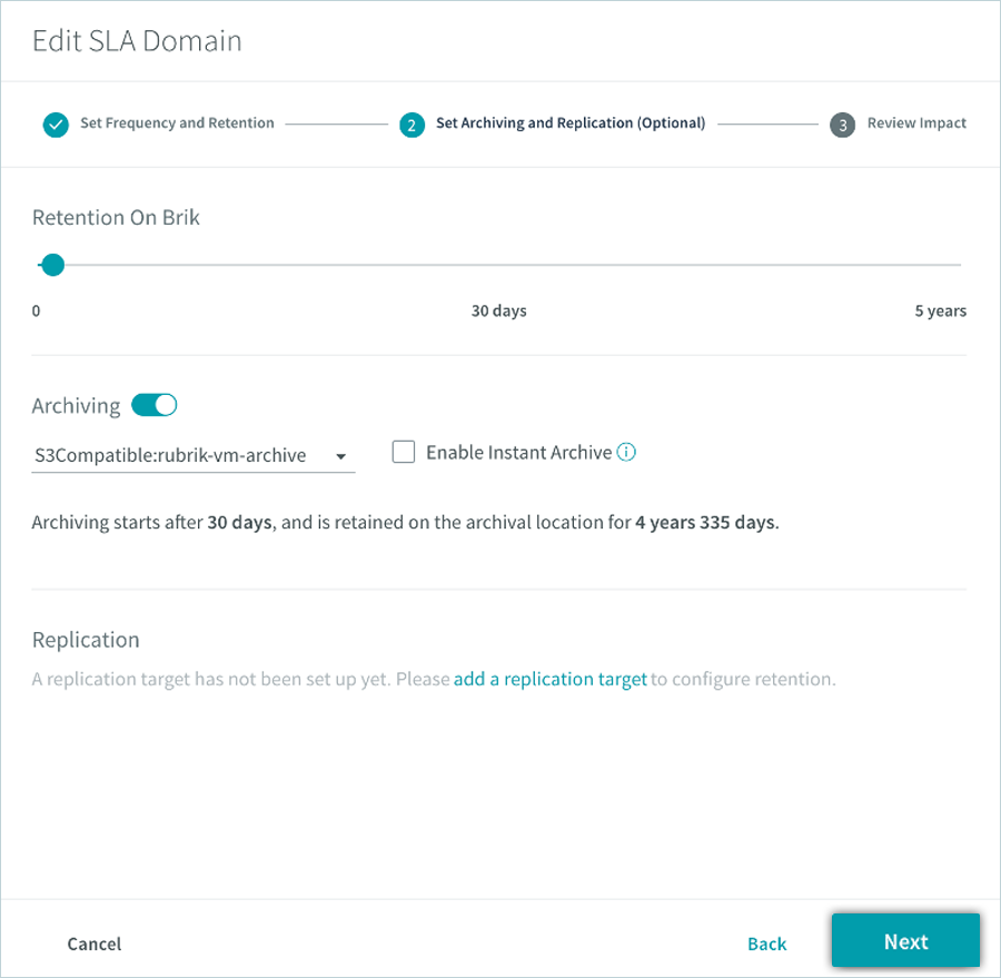 IDrive e2 with rubrik