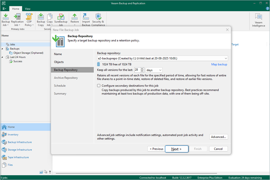 IDrive e2 with Veeam NAS Backup