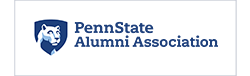 Penn State logo in the education customer showcase carousel