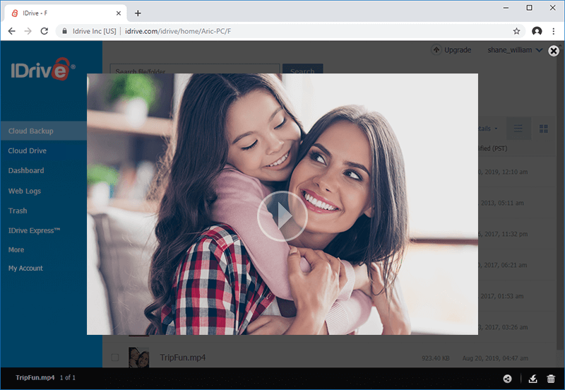 IDrive for windows