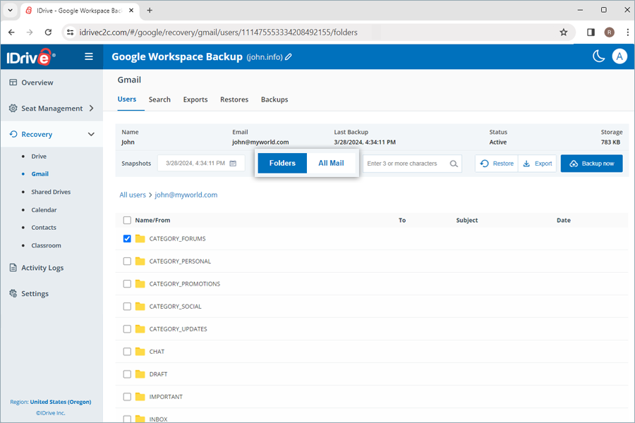  view client wise status